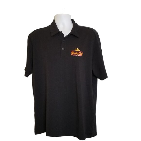 ROSAS CAFE Tortilla Factory Graphic Polo Shirt Short-Sleeve Unisex L - Picture 2 of 10